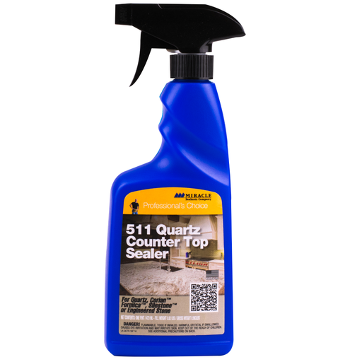 Miracle Sealants 511 Quartz Countertop Sealer, 16oz Spray