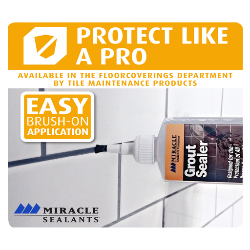 Miracle Sealants Grout Sealer 6oz Applicator Brush Tip