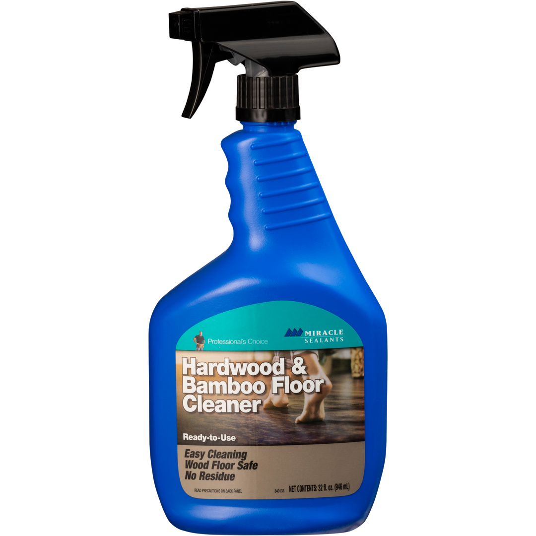 Miracle Sealants Hardwood & Bamboo Floor Cleaner, 32oz Spray