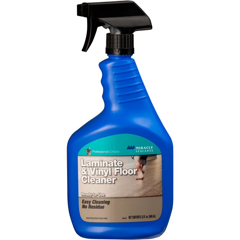 Miracle Sealants Laminate & Vinyl Floor Cleaner 32oz Spray bottle