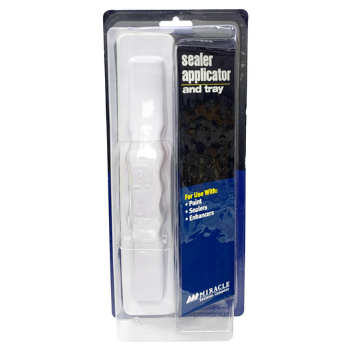 Miracle Sealants Mira Brush Applicator & Tray - Convenient applicator and tray for easy sealant application.