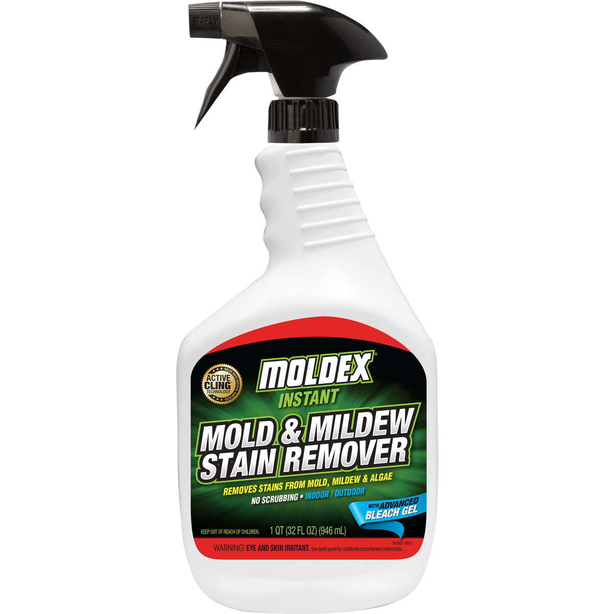 Moldex Instant Mold & Mildew Stain Remover | Bleach Gel Cleaner | Tile This