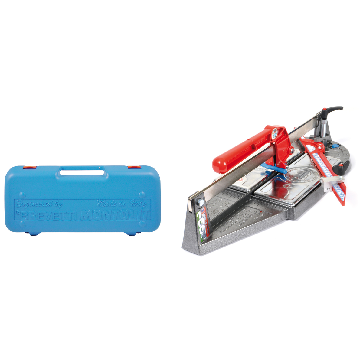 Montolit Minipiuma 14" Semi-Professional Manual Tile Cutter and Case