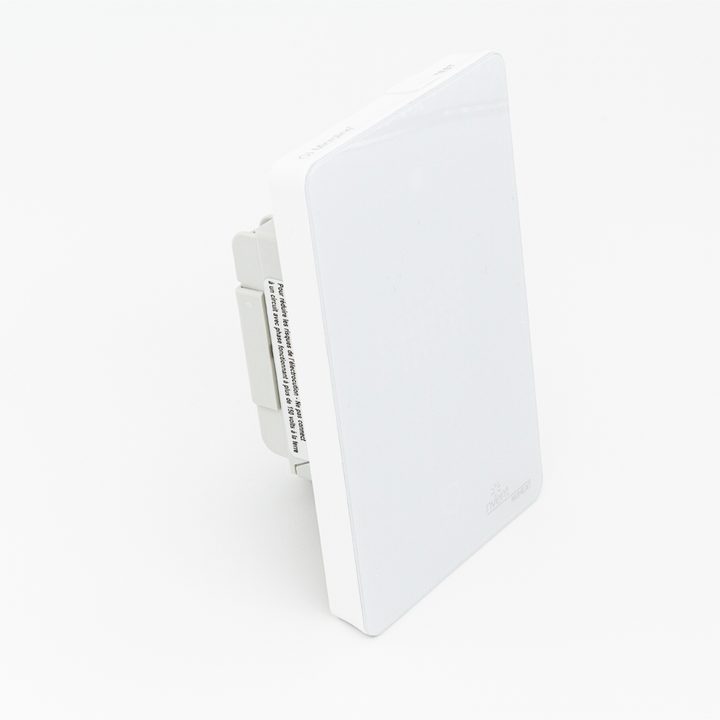 Nuheat Conductor Smart Electric Floor Heating Thermostat Screen, Left View