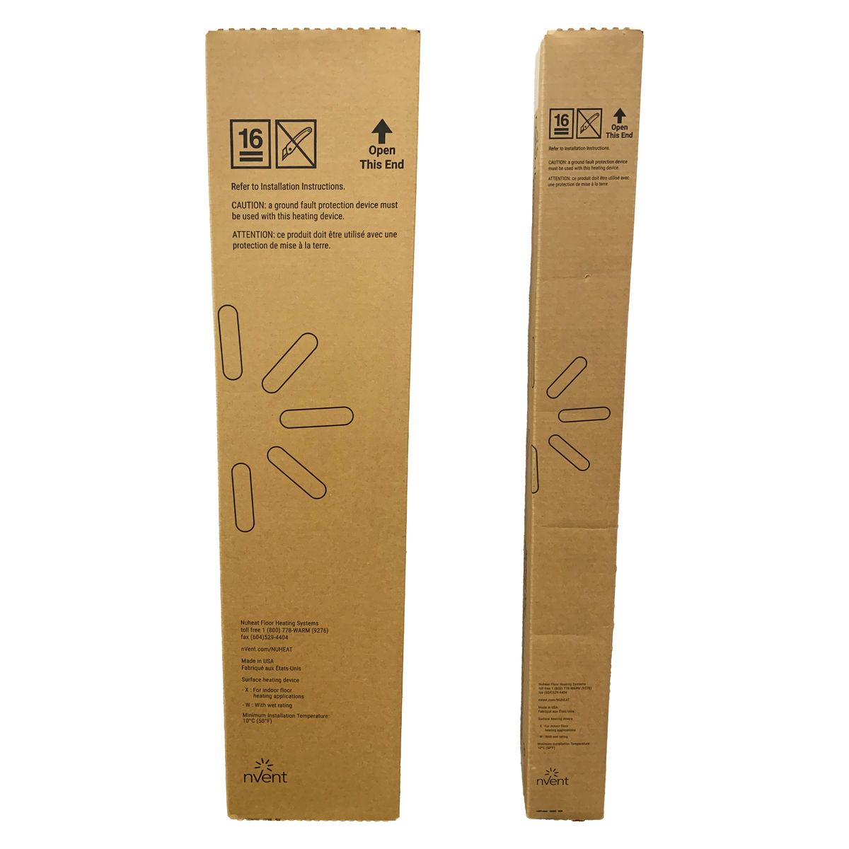 Nuheat Standard Electric Floor Heating Mat Boxes