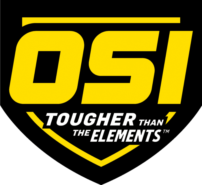 OSI TOUGHER THAN THE ELEMENTS logo