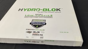 Hydro-Blok Low Profile Shower Pans