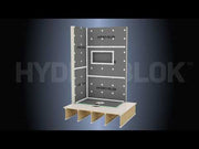 HYDRO-BLOK Classic Center Drain Shower Kit Install