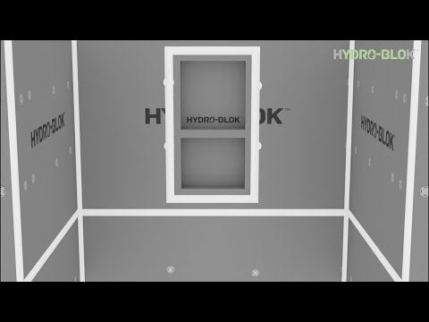 Hydro-Blok Recessed Shower Niches