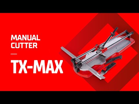 Rubi Tools 49" TX-1250 MAX Manual Tile Cutter with Case