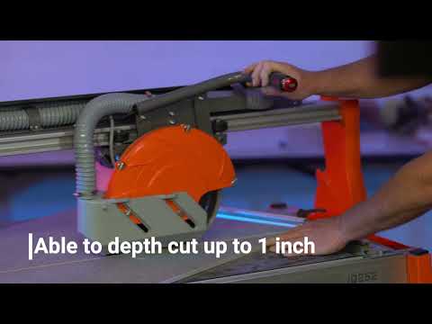 iQ Power Tools iQ252 10" Dry-Cut Rail Saw with Integrated Dust Control System