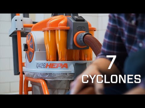 iQ Power Tools iQ426HEPA Cyclonic Dust Extractor