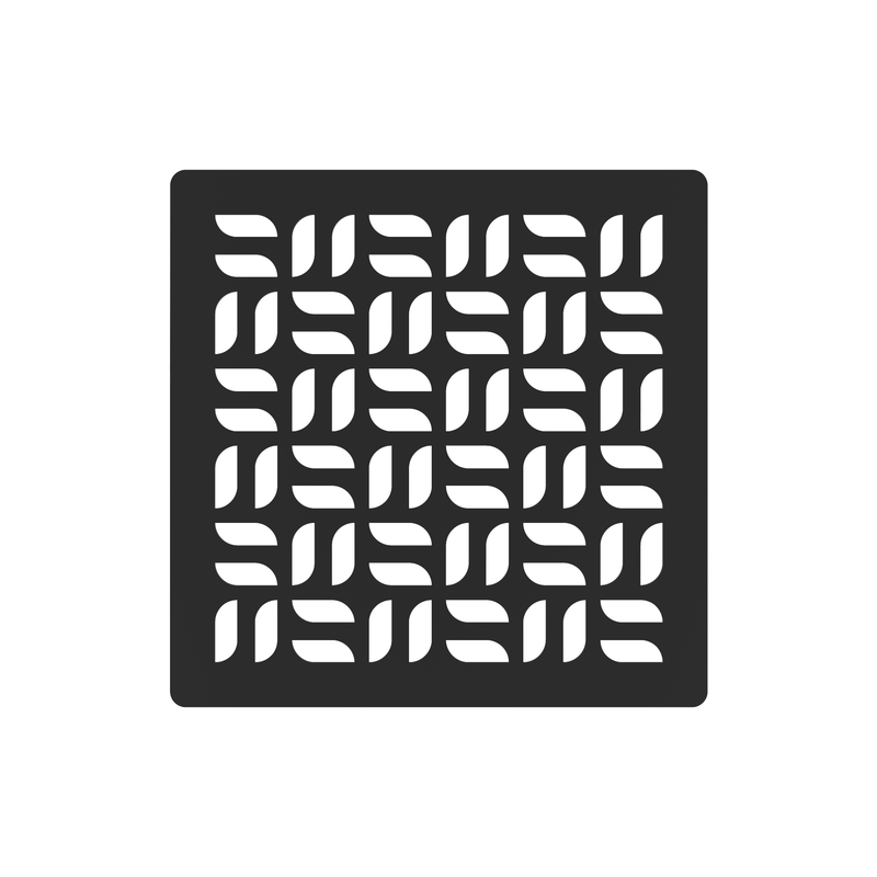 GURU Evo Lite 4-1/4" Spiga Shower Drain Cover & Hair Strainer