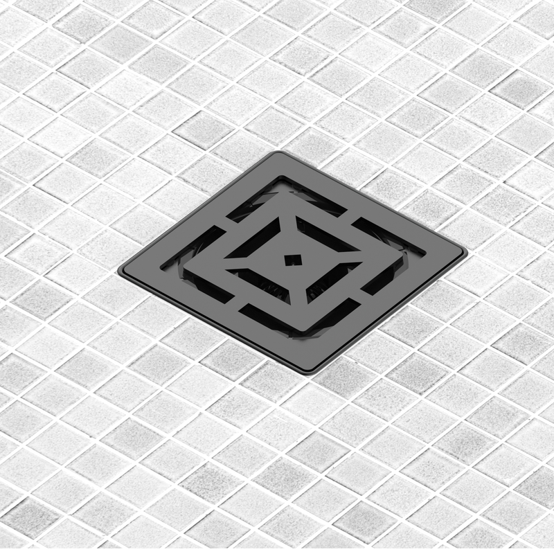 GURU Evo Lite 4-1/4" Square Drain Cover & Strainers