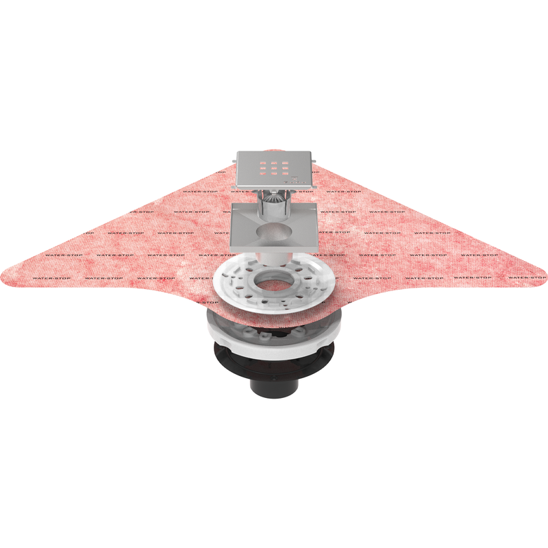 GURU Evolux 4-1/2" Stainless Steel Lisa Drain Cover & Strainer