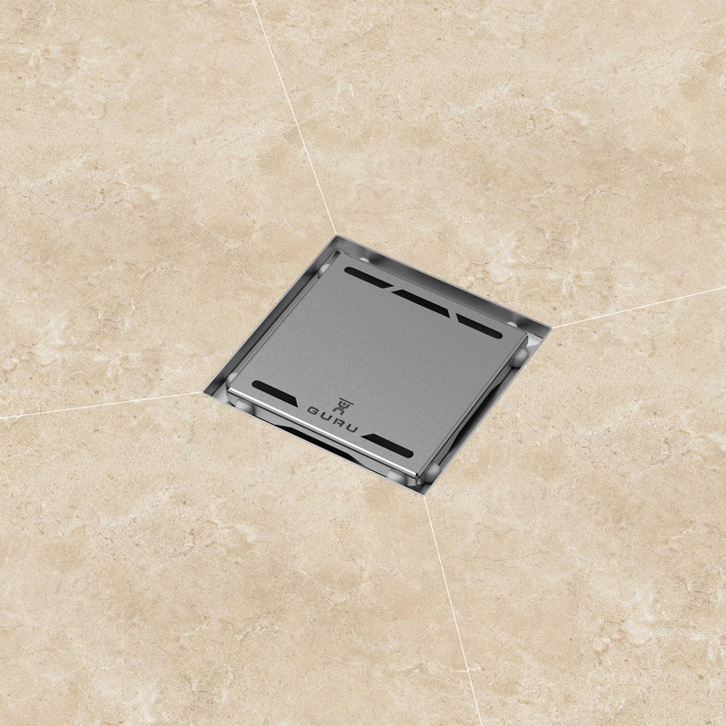 GURU Evolux 4-1/2" Stainless Steel Lisa Drain Cover & Strainer