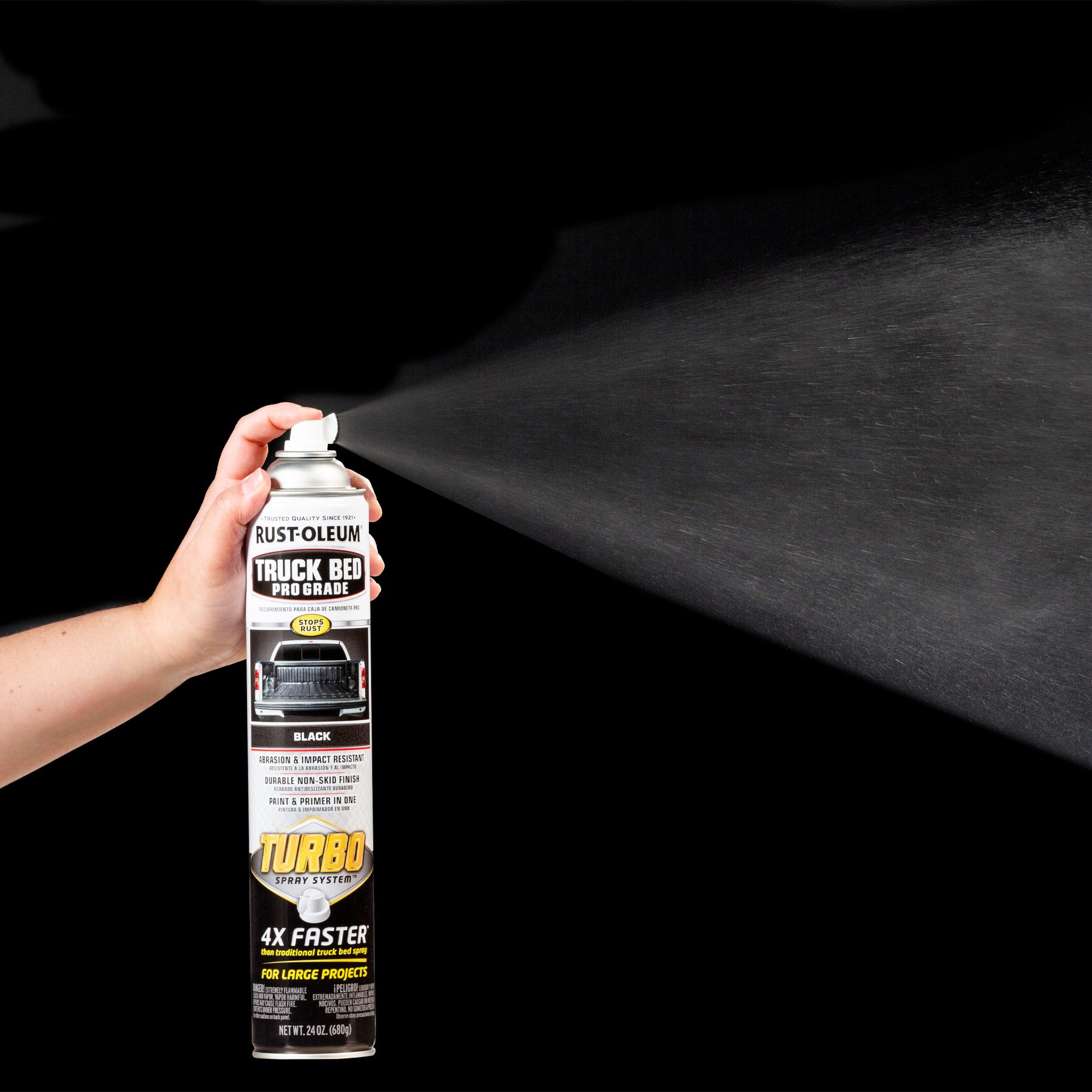 Rust-Oleum Automotive Truck Bed Coating – Turbo Spray