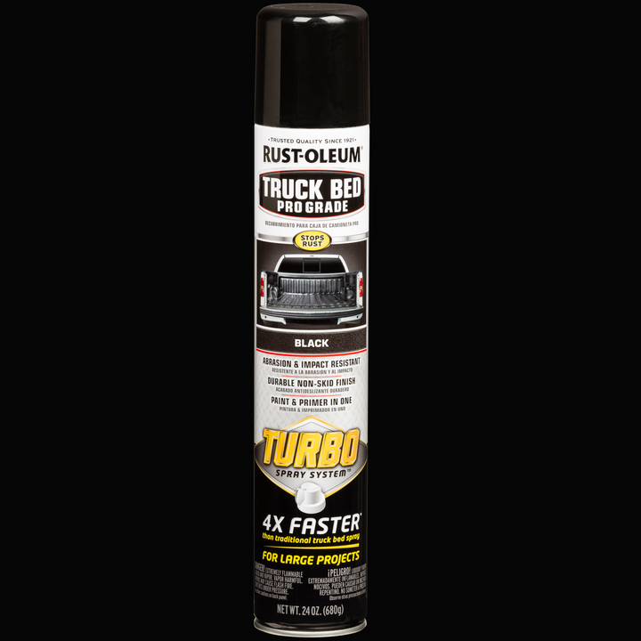 Rust-Oleum Automotive Truck Bed Pro Grade with Turbo Spray System with Color Swatch