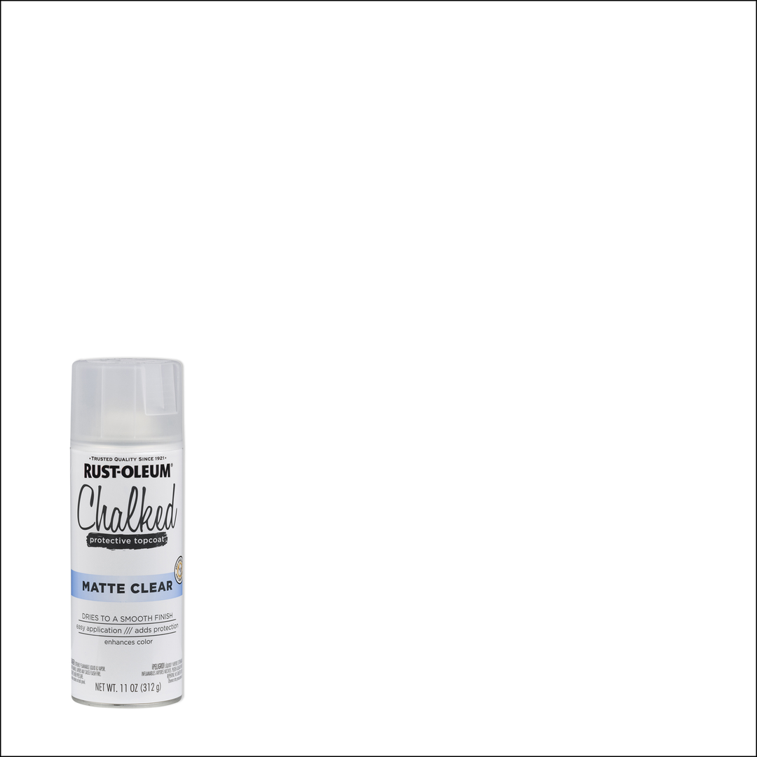 Rustoleum chalked matte clear discount