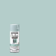 Rust-Oleum Chalked Ultra Matte Paint in a can, showcasing its smooth and velvety finish, ideal for creating a vintage, timeless look on furniture and home decor items.