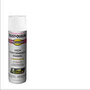 Image of Rust-Oleum High Performance Enamel Spray can, known for its durable and long-lasting finish, ideal for protecting surfaces from rust and corrosion.