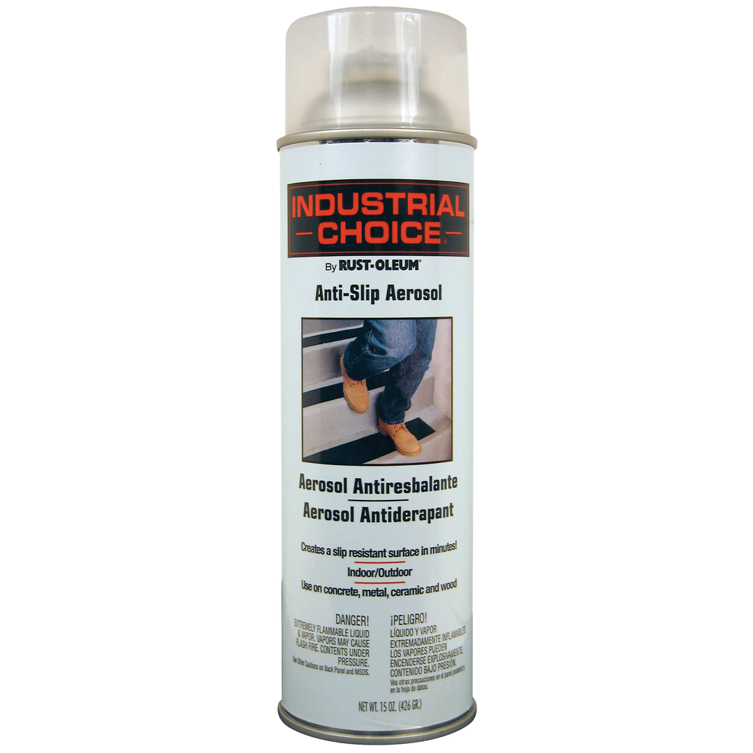 Rust-Oleum Industrial Choice AS2100 System Anti-Slip Spray Paint can, clear