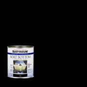 Rust-Oleum Marine Coatings Boat Bottom Antifouling Paint can, black