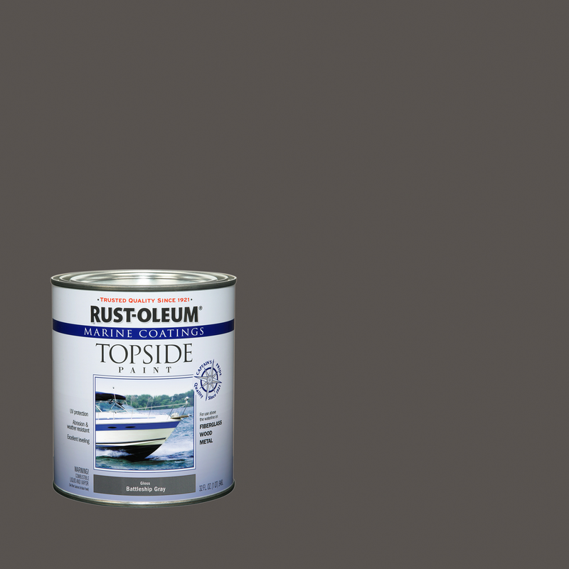 Rust-Oleum Marine Coatings Topside Paint - Durable and protective paint for boat topsides, ensuring long-lasting gloss and color retention.