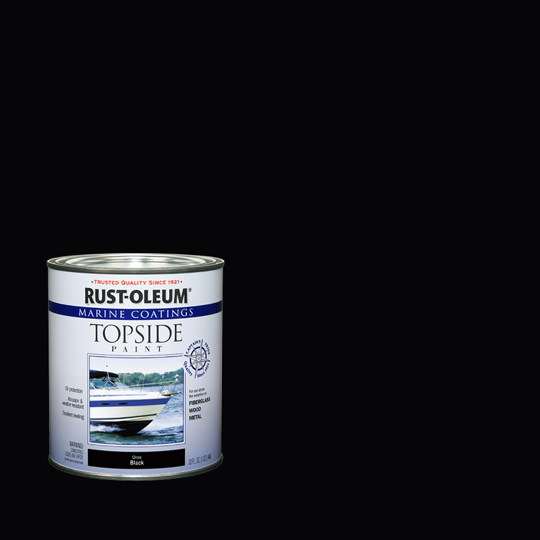 Rust-Oleum Marine Coatings Topside Paint - Durable and protective paint for boat topsides, ensuring long-lasting gloss and color retention.