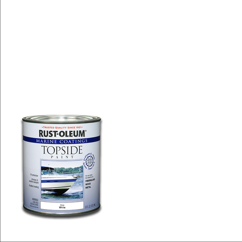 Rust-Oleum Marine Coatings Topside Paint - Durable and protective paint for boat topsides, ensuring long-lasting gloss and color retention.