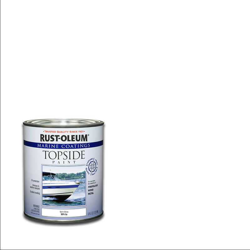 Rust-Oleum Marine Coatings Topside Paint - Durable and protective paint for boat topsides, ensuring long-lasting gloss and color retention.