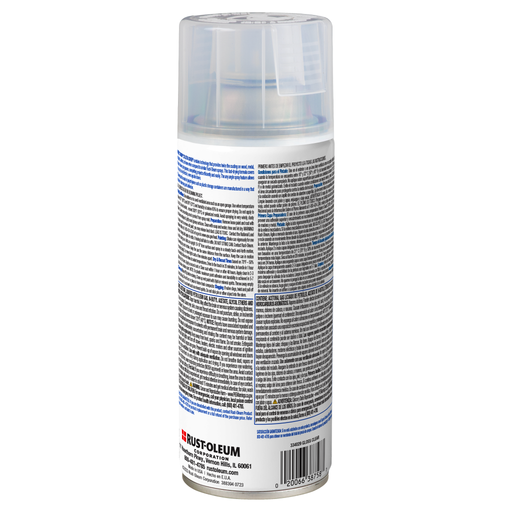 Rust-Oleum Painter's Touch 2X Ultra Cover Clear Spray - 12 oz can, back