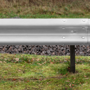 Rust-Oleum Professional Galvanizing Compound Spray Application on Guard Rail