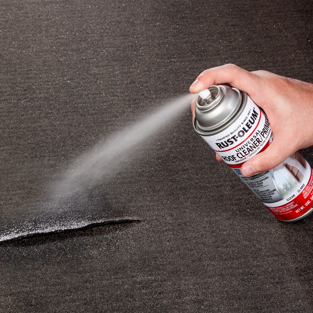 Rust-Oleum Roofing Roof Patch Cleaner & Primer - Effective and Easy-to-Use Solution for Roof Maintenance and Preparation