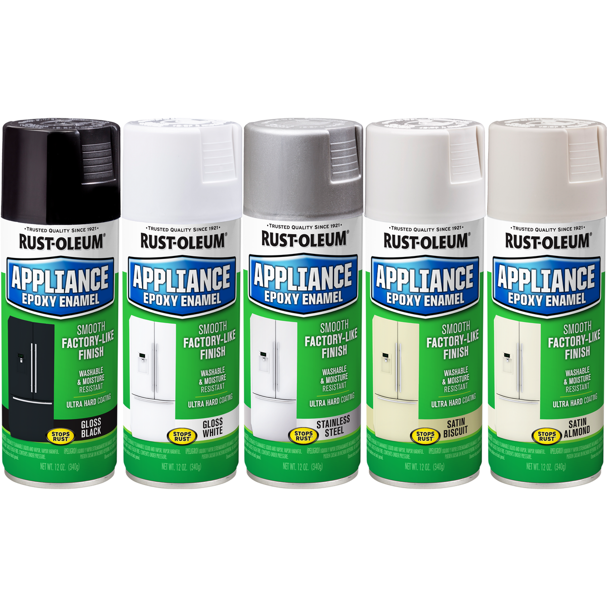 Appliance Epoxy Spray Best Stainless Steel Spray Paint Rust-Oleum