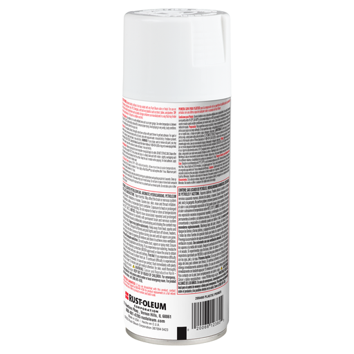 Rust-Oleum Specialty Plastic Primer - White Spray Paint for Plastic Surfaces