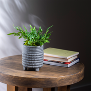 Rust-Oleum Specialty Stone Spray Paint can with a detailed view of the stone-textured finish, ideal for creating decorative stone effects on various surfaces.
