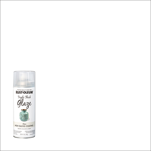 Rust-Oleum Specialty Triple Thick Glaze Spray Paint Can with Color Swatch