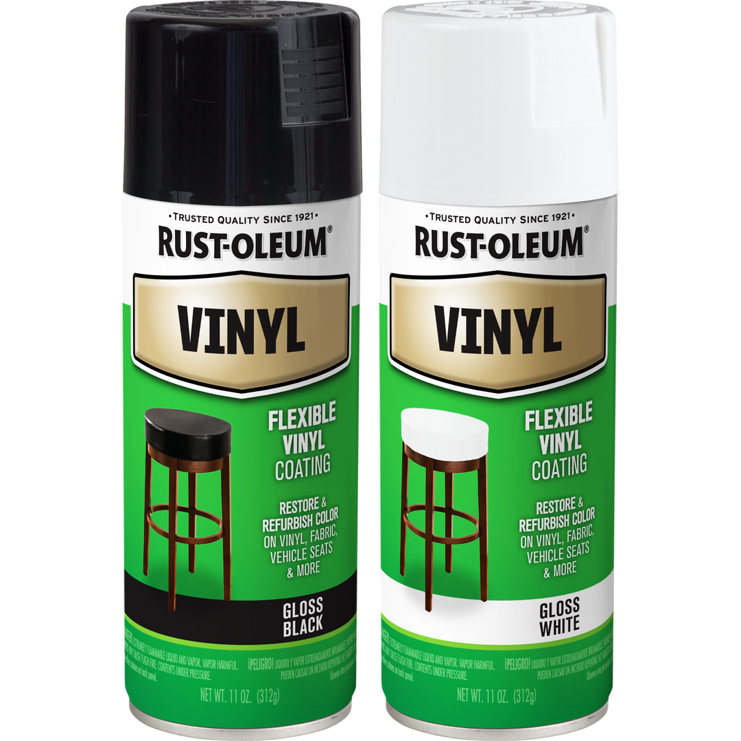 Rust-Oleum Specialty Vinyl Spray Paint - High-Quality Vinyl Paint for Upholstery, Flexible and Durable Finish, Ideal for Vinyl Surfaces