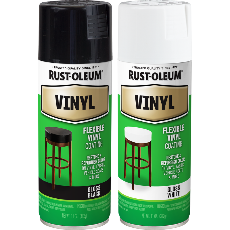 Rust-Oleum Specialty Vinyl Spray Paint - High-Quality Vinyl Paint for Upholstery, Flexible and Durable Finish, Ideal for Vinyl Surfaces