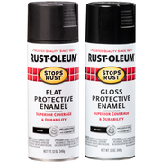 Rust-Oleum Stops Rust Protective Enamel Spray Paint - Durable and weather-resistant enamel spray paint for protecting and beautifying various surfaces.
