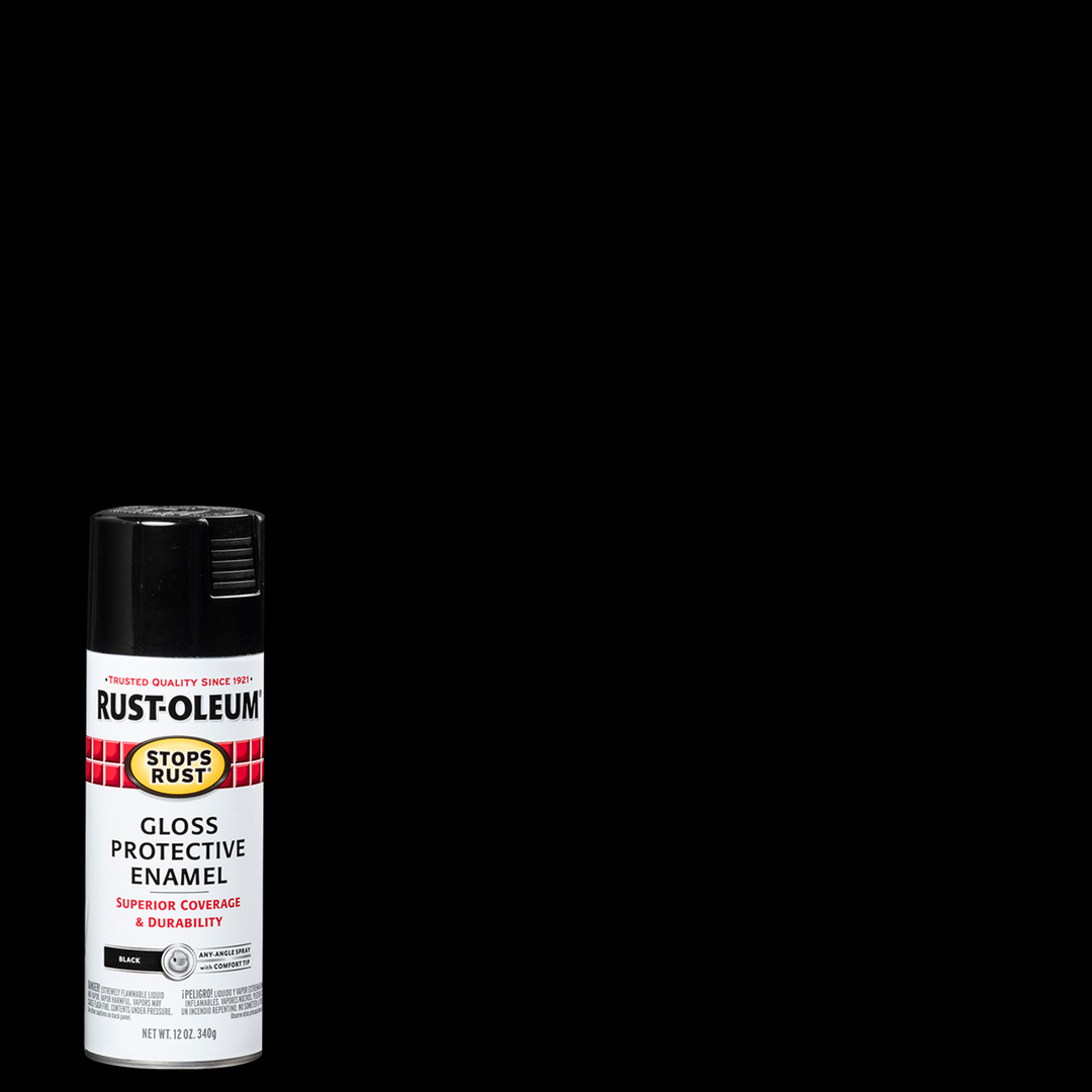 Rust-Oleum Stops Rust Protective Enamel Spray Paint - Durable and weather-resistant enamel spray paint for protecting and beautifying various surfaces.