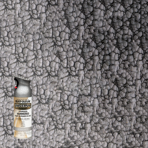 Rust-Oleum Universal Premium Metallic Spray Paint, versatile for any surface, featuring a durable, high-gloss finish.