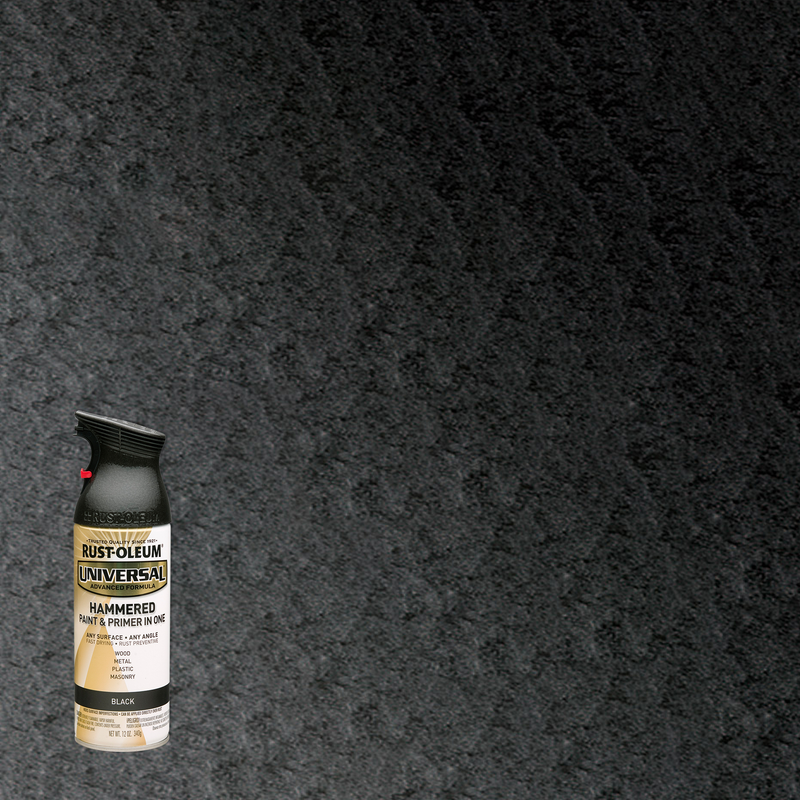 Rust-Oleum Universal Premium Metallic Spray Paint, versatile for any surface, featuring a durable, high-gloss finish.