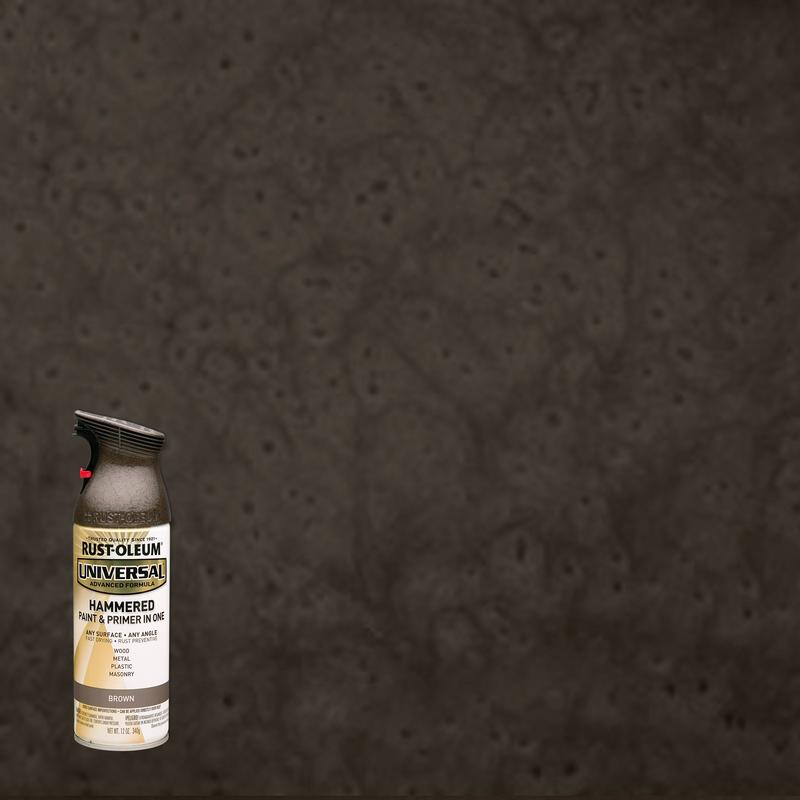 Rust-Oleum Universal Premium Metallic Spray Paint, versatile for any surface, featuring a durable, high-gloss finish.