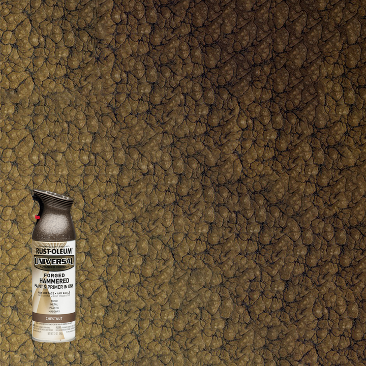 Rust-Oleum Universal Premium Metallic Spray Paint, versatile for any surface, featuring a durable, high-gloss finish.
