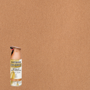 Rust-Oleum Universal Premium Metallic Spray Paint, versatile for any surface, featuring a durable, high-gloss finish.