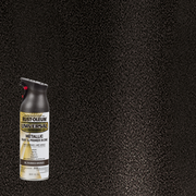 Rust-Oleum Universal Premium Metallic Spray Paint, versatile for any surface, featuring a durable, high-gloss finish.
