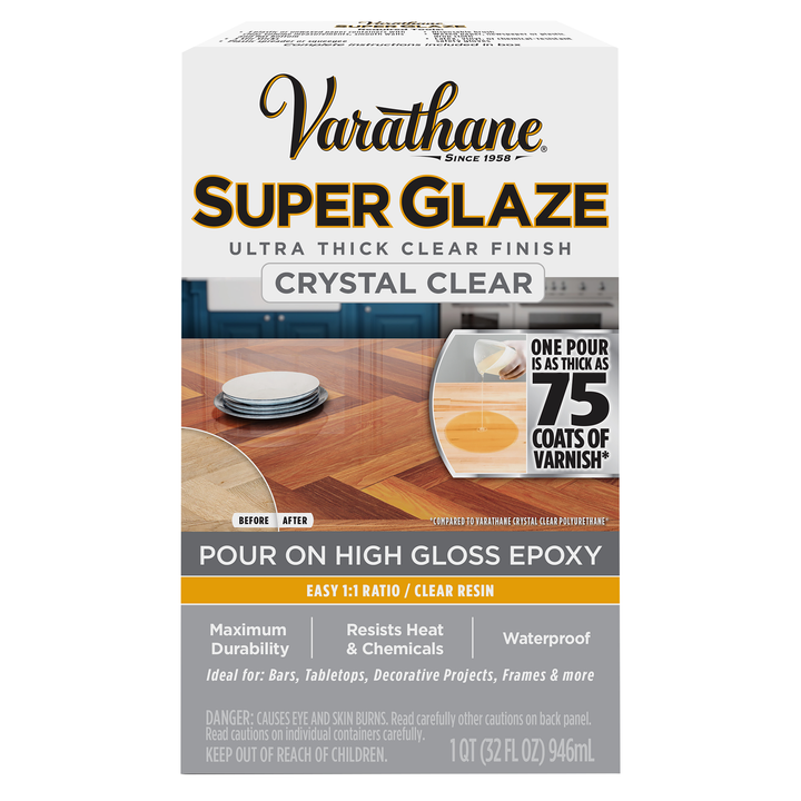 Varathane Super Glaze Ultra Thick Crystal Clear Finish