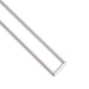 Wedi Linear Drain Cover Frame, Stainless Steel